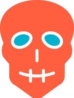 diseño de icono creativo de calavera vector