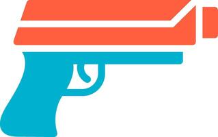 diseño de icono creativo de pistola vector