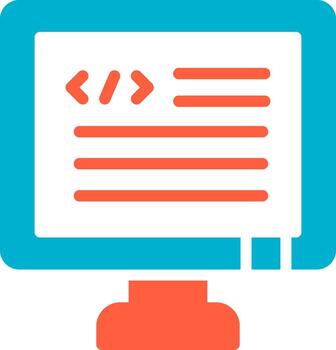 Code Creative Icon Design vector