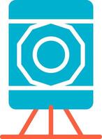 Theodolite Creative Icon Design vector