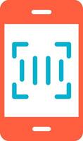 Barcode Creative Icon Design vector