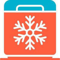Freezer Creative Icon Design vector