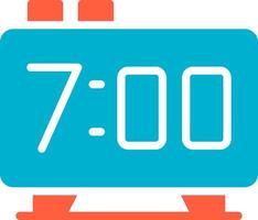 Alarm Clock Creative Icon Design vector