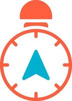 Compass Creative Icon Design vector