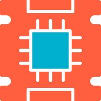 Processor Creative Icon Design vector