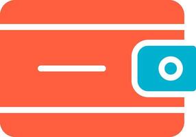 Wallet Creative Icon Design vector