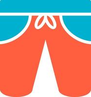 Shorts Creative Icon Design vector