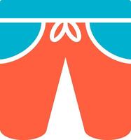 Shorts Creative Icon Design vector