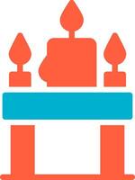 Candles Creative Icon Design vector