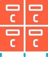 Locker Creative Icon Design vector