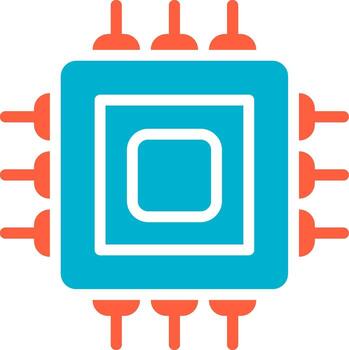 Processor Creative Icon Design vector
