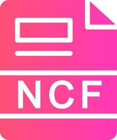 NCF Creative Icon Design vector