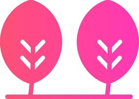 Leaf Plant Creative Icon Design vector