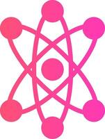Atom Creative Icon Design vector