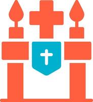 Altar Creative Icon Design vector