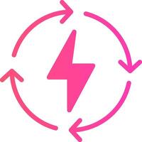 Renewable Energy Creative Icon Design vector