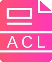 ACL Creative Icon Design vector