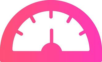 Speedometer Creative Icon Design vector