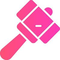 glyph Gradient Design vector