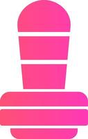 glyph Gradient Design vector