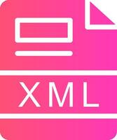 XML Creative Icon Design vector