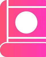glyph Gradient Design vector