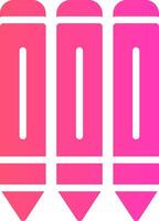 glyph Gradient Design vector