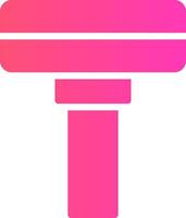 glyph Gradient Design vector