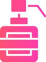 glyph Gradient Design vector
