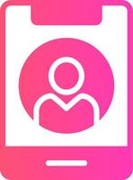 Contact Creative Icon Design vector