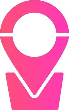 diseño de icono creativo de ubicación vector