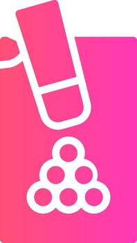 glyph Gradient Design vector