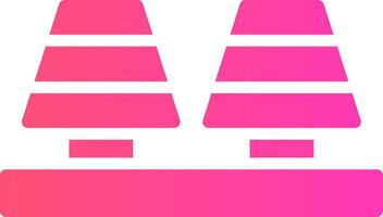 glyph Gradient Design vector