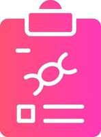 glyph Gradient Design vector