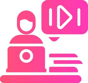 Webinar Creative Icon Design vector