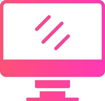 glyph Gradient Design vector