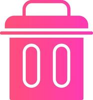 Delete Creative Icon Design vector