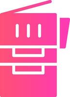 glyph Gradient Design vector