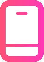 glyph Gradient Design vector