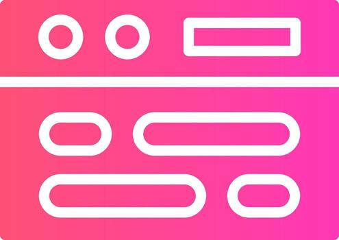 Modal Creative Icon Design vector