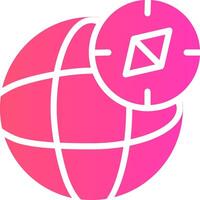 glyph Gradient Design vector