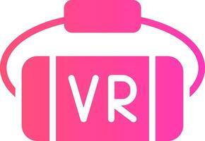 VR Glasses Creative Icon Design vector