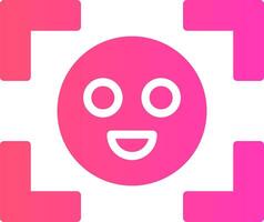Face Detection Creative Icon Design vector
