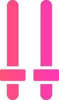 glyph Gradient Design vector