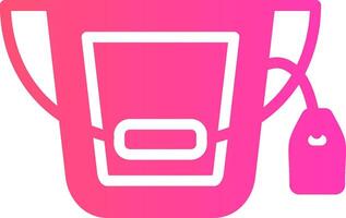 Bucket Creative Icon Design vector
