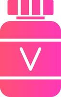 glyph Gradient Design vector