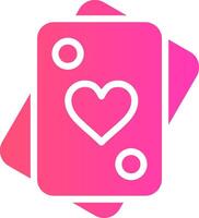 Playing Cards Creative Icon Design vector