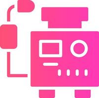 glyph Gradient Design vector
