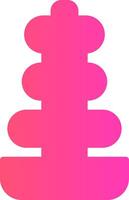glyph Gradient Design vector