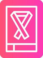 glyph Gradient Design vector